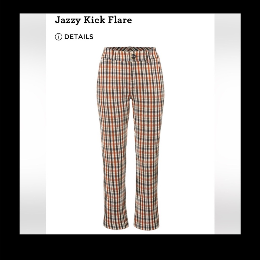 Cabi Jazzy Kick Flair trousers size 2